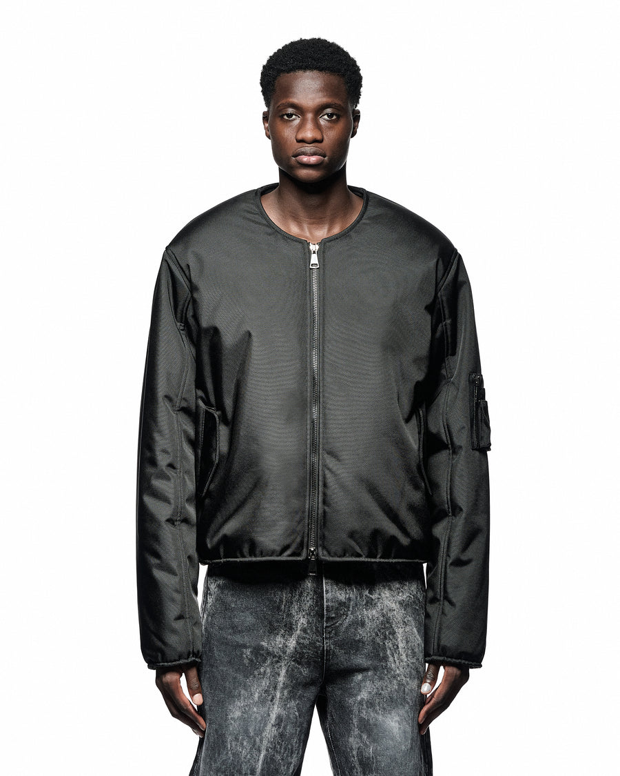 Nylon Bomber Jacket